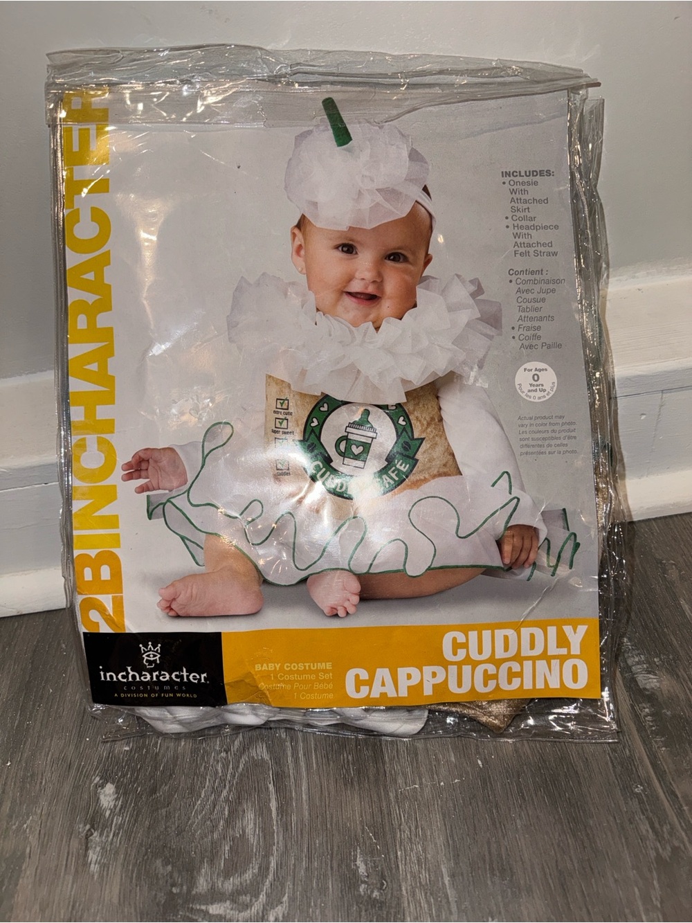 🆕 Baby “Cuddly Cappucino” costume